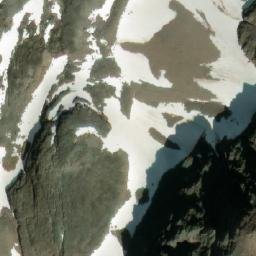 Satellite imagery of Eiffel Peak, CA