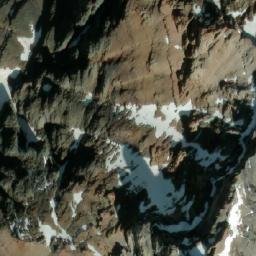 Satellite imagery of Eiffel Peak, CA