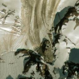 Satellite imagery of Wenkchemna Peak, CA