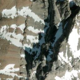Satellite imagery of Eiffel Peak, CA