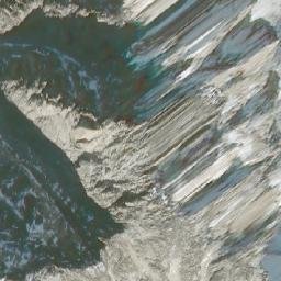 Satellite imagery of Rainbow Mountain, CA