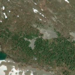Satellite imagery of Sentinel Pass, CA