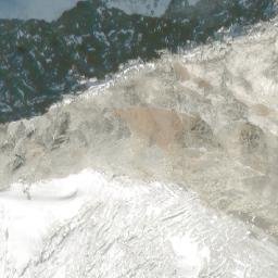 Satellite imagery of Rainbow Mountain, CA
