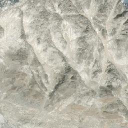 Satellite imagery of Rainbow Mountain, CA