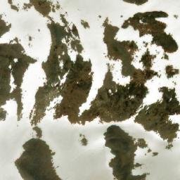 Satellite imagery of Wenkchemna Pass, CA