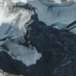 Satellite imagery of Silver Swan Mountain, CA