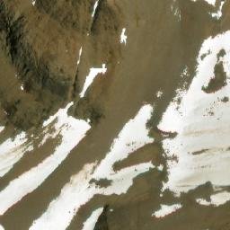 Satellite imagery of Wenkchemna Pass, CA