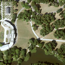Satellite imagery of Schloß Wilhelmshöhe, DE