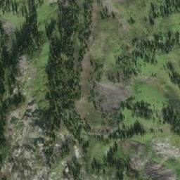 Satellite imagery of Bridgland Pass, CA