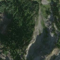 Satellite imagery of Bridgland Pass, CA