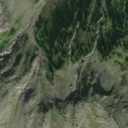Satellite imagery of Bridgland Pass, CA