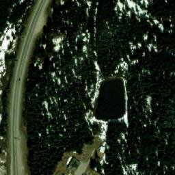 Satellite imagery of Rogers Pass, CA