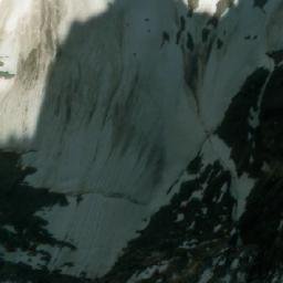 Satellite imagery of Mount Tuzo, CA