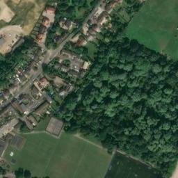 Satellite imagery of Aylesford Church, GB