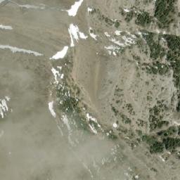 Satellite imagery of Pakakos Mountain, CA