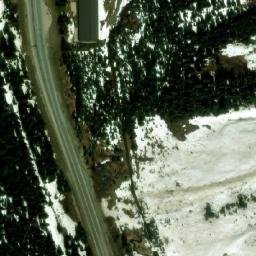 Satellite imagery of Rogers Pass, CA