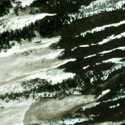 Satellite imagery of Rogers Pass, CA