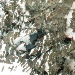 Satellite imagery of Mount Tuzo, CA