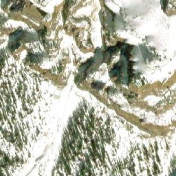 Satellite imagery of Eisenhower Peak, CA