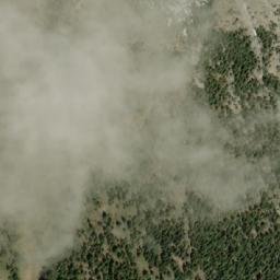 Satellite imagery of Pakakos Mountain, CA