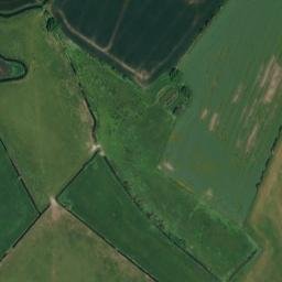 Satellite imagery of Richborough Roman Amphitheatre, GB