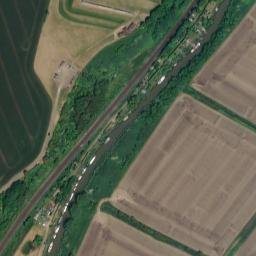 Satellite imagery of Richborough Roman Amphitheatre, GB