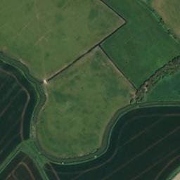 Satellite imagery of Richborough Roman Amphitheatre, GB