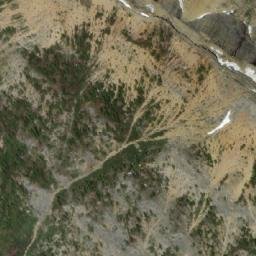Satellite imagery of Mount Hunter, CA