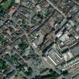 Satellite imagery of Canterbury Castle, GB