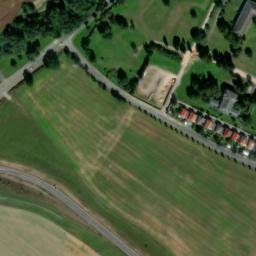 Satellite imagery of Hubertusburg castle, DE