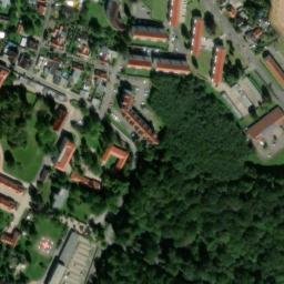 Satellite imagery of Hubertusburg castle, DE