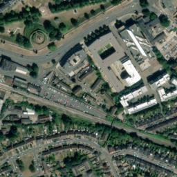 Satellite imagery of Canterbury Castle, GB