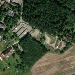 Satellite imagery of Hubertusburg castle, DE