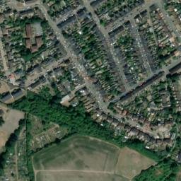 Satellite imagery of Canterbury Castle, GB