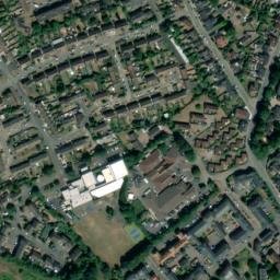 Satellite imagery of Canterbury Castle, GB