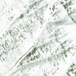 Satellite imagery of Cougar Pass, CA