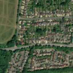 Satellite imagery of Basing House, GB