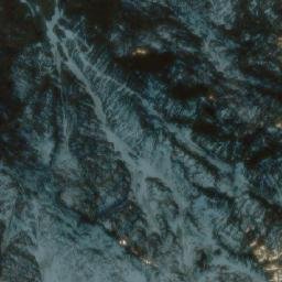 Satellite imagery of Mount Vaux, CA