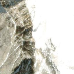 Satellite imagery of Mount Vaux, CA