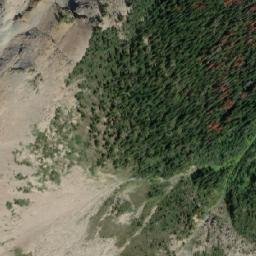 Satellite imagery of Mount Kern, CA