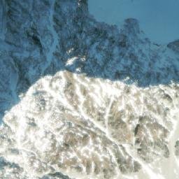 Satellite imagery of Taseko Mountain, CA