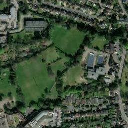 Satellite imagery of Reigate Castle, GB