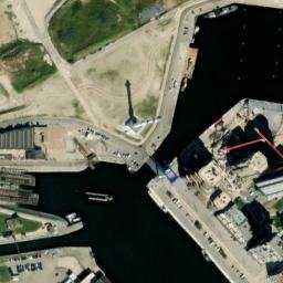 Satellite imagery of Oostende DGPS-Transmitter, BE