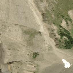 Satellite imagery of Cockscomb Mountain, CA