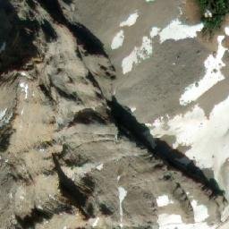 Satellite imagery of Mount Whymper, CA