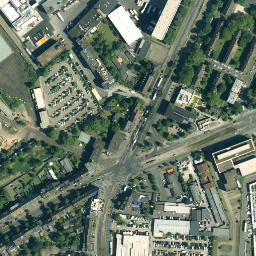 Satellite imagery of Düsseldorf, NL