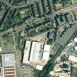 Satellite imagery of Düsseldorf, NL