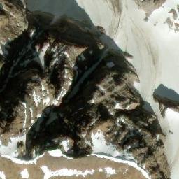 Satellite imagery of Mount Whymper, CA