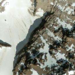 Satellite imagery of Mount Whymper, CA