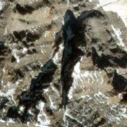 Satellite imagery of Mount Whymper, CA